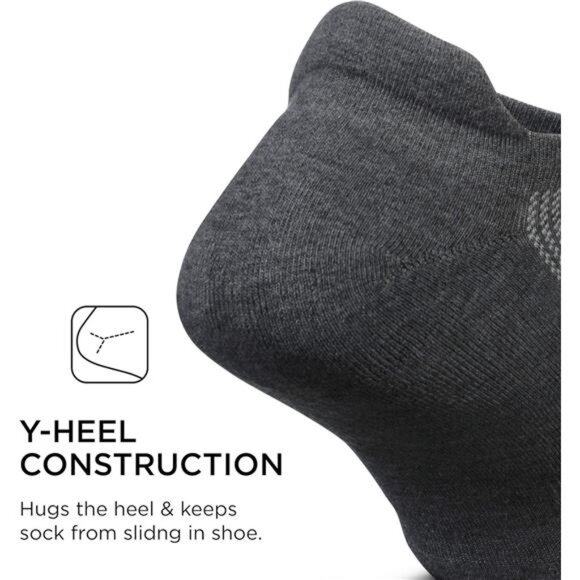 High Performance Max Cushion Ankle Sock - No Show Socks for Women & Men - Picture 5 of 7